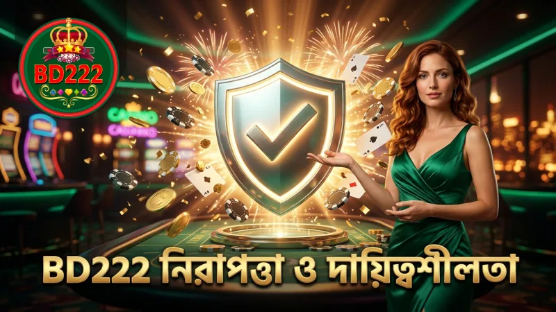 BD222-এর নিরাপত্তা ব্যবস্থা এবং দায়িত্বশীল গেমিং নীতি