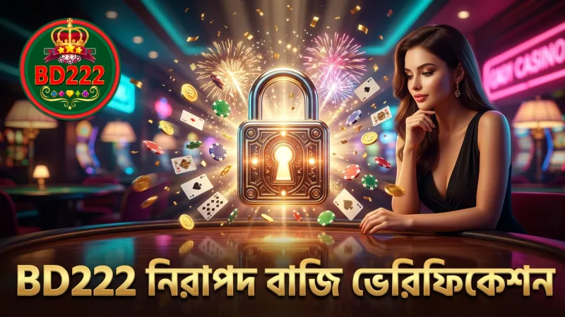BD222 প্ল্যাটফর্মে নিরাপদ বাজির জন্য ভেরিফিকেশন পদ্ধতি।
