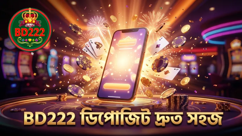BD222 ডিপোজিট মোবাইল থেকে দ্রুত ও সহজ প্রক্রিয়া