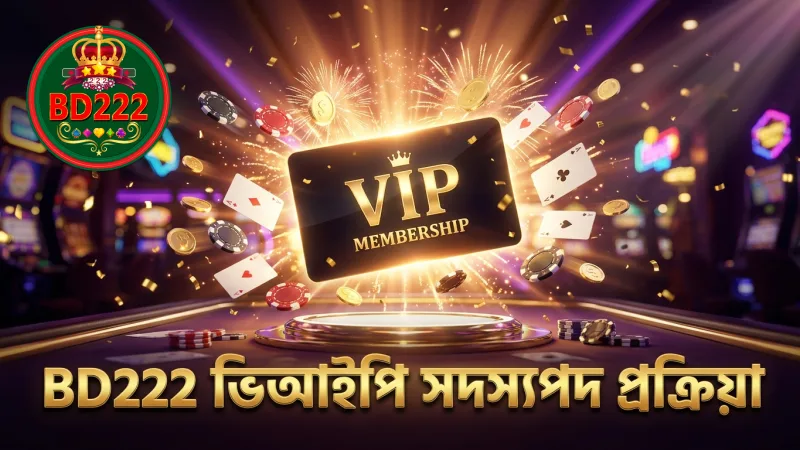 BD222 ভিআইপি ক্লাবের সদস্যপদ মানদণ্ড এবং প্রক্রিয়া বর্ণনা।