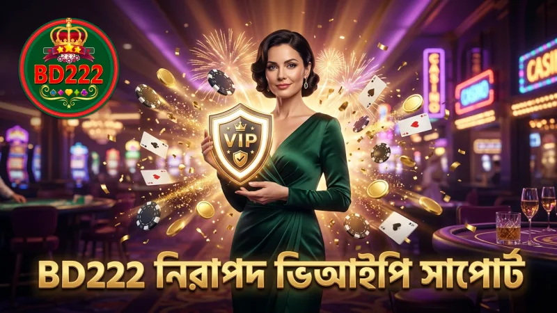BD222 ভিআইপি সদস্যদের জন্য ডেডিকেটেড সাপোর্ট এবং নিরাপদ গেমিং পরিবেশ।