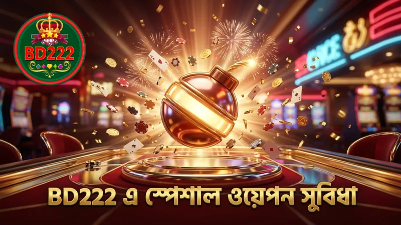 BD222 প্ল্যাটফর্মে স্পেশাল ওয়েপন ব্যবহারে কয়েন খরচ ও সময় ব্যয় কমে