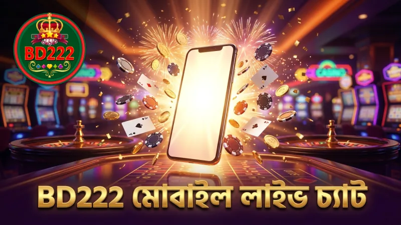BD222 মোবাইল লাইভ চ্যাটে দ্রুত সাড়া পাওয়া সম্ভব