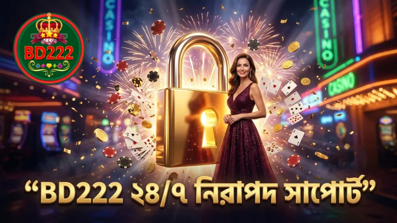 BD222 ২৪/৭ সাপোর্টে গোপনীয়তা ও নিরাপত্তা নিশ্চিত থাকে