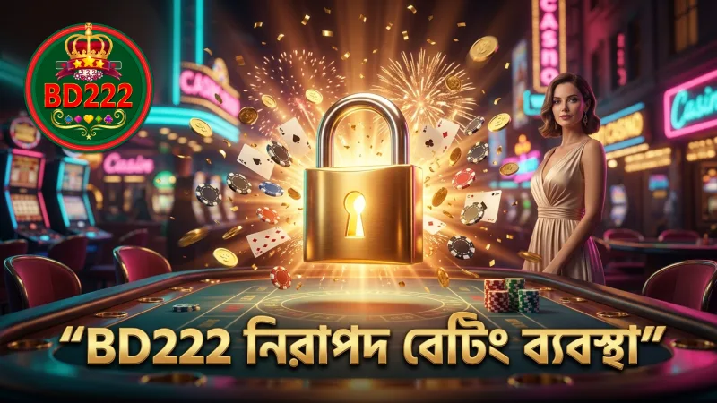 BD222 নিরাপদ বেটিং প্রযুক্তি এবং ফ্রড প্রতিরোধ ব্যবস্থা প্রদর্শন করে