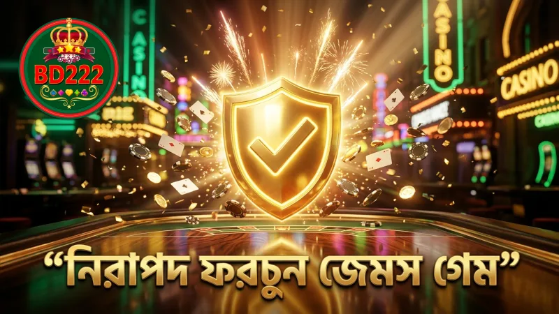 বিশ্বস্ত তথ্যের ভিত্তিতে ফরচুন জেমস এর নিরাপদ গেমপ্লে।