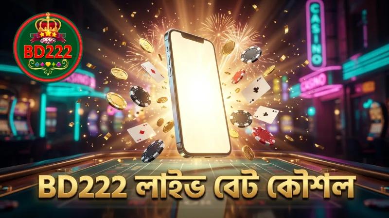 BD222 প্ল্যাটফর্মে সঠিক লাইভ বেটিংয়ের কৌশল