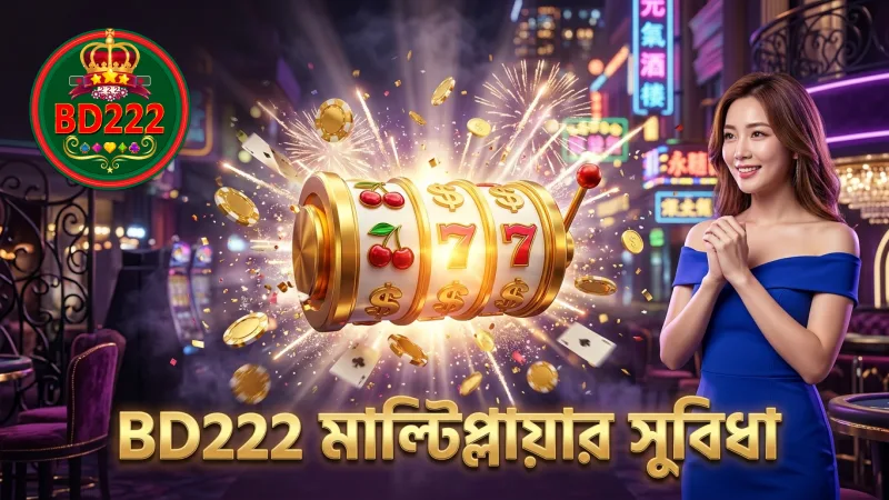 BD222 প্ল্যাটফর্মে মাল্টিপ্লায়ার ফিচার খেলায় সুবিধা দেয়