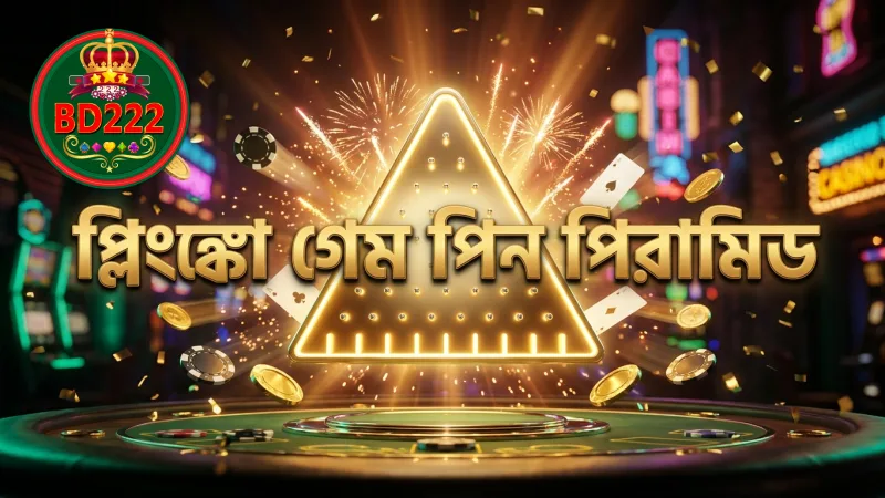 প্লিঙ্কো গেমে পিন পিরামিডের সঠিক ব্যবহার গুরুত্বপূর্ণ।