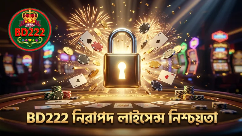BD222 এর লাইসেন্স ও নিরাপত্তা গেমারদের সুরক্ষা দেয়