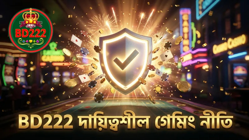 দায়িত্বশীল গেমিং নীতি BD222-তে খেলোয়াড়দের বিশ্বাস বাড়ায়