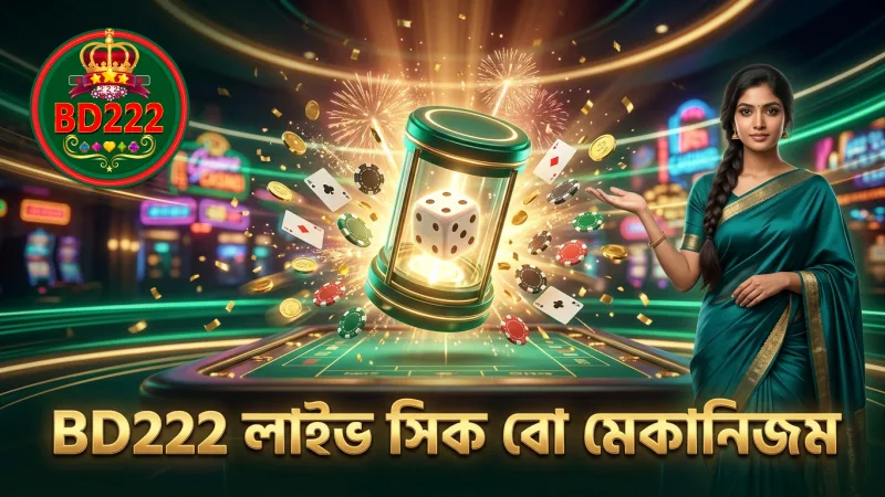 BD222 এর লাইভ সিক বো টেবিলে রিয়েল-টাইম ডাইস শেকিং মেকানিজম
