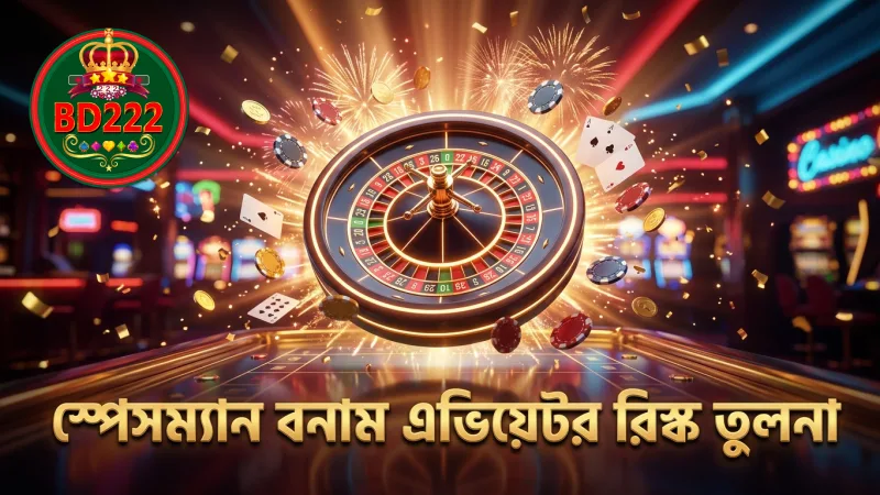 এভিয়েটর গেমের তুলনায় স্পেসম্যান ক্র্যাশ গেমের রিস্ক ম্যানেজমেন্ট ভিন্ন