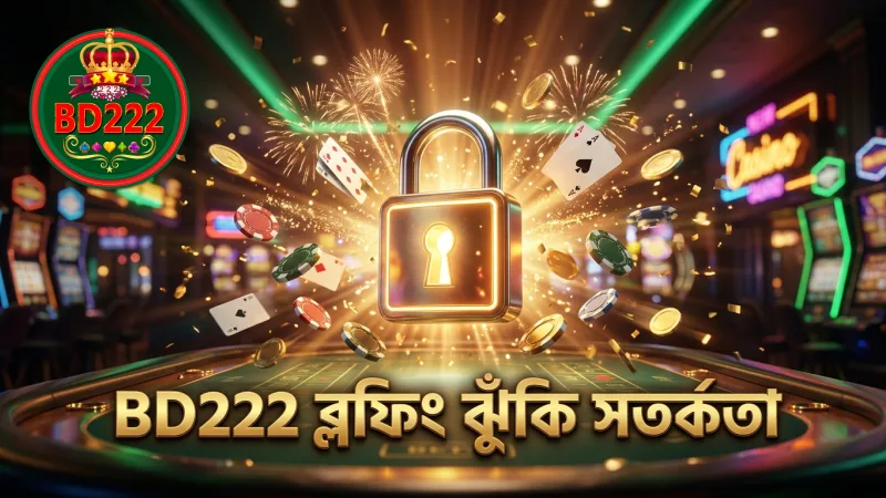 ব্লফিংয়ের ঝুঁকি ও সতর্কতার গুরুত্ব BD222 প্ল্যাটফর্মে