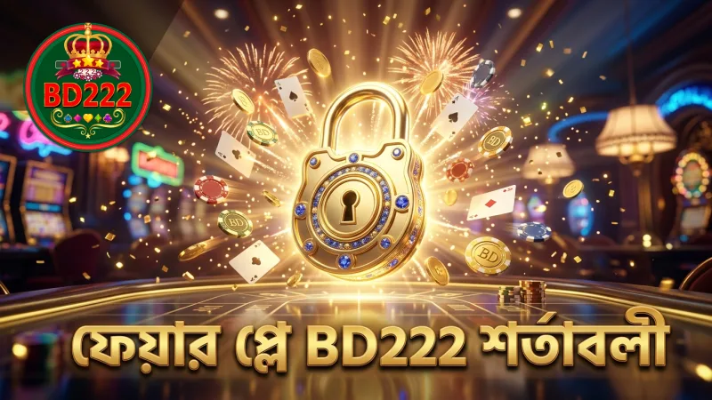 BD222 শর্তাবলীর মাধ্যমে ফেয়ার প্লে নিশ্চিত করা হয়